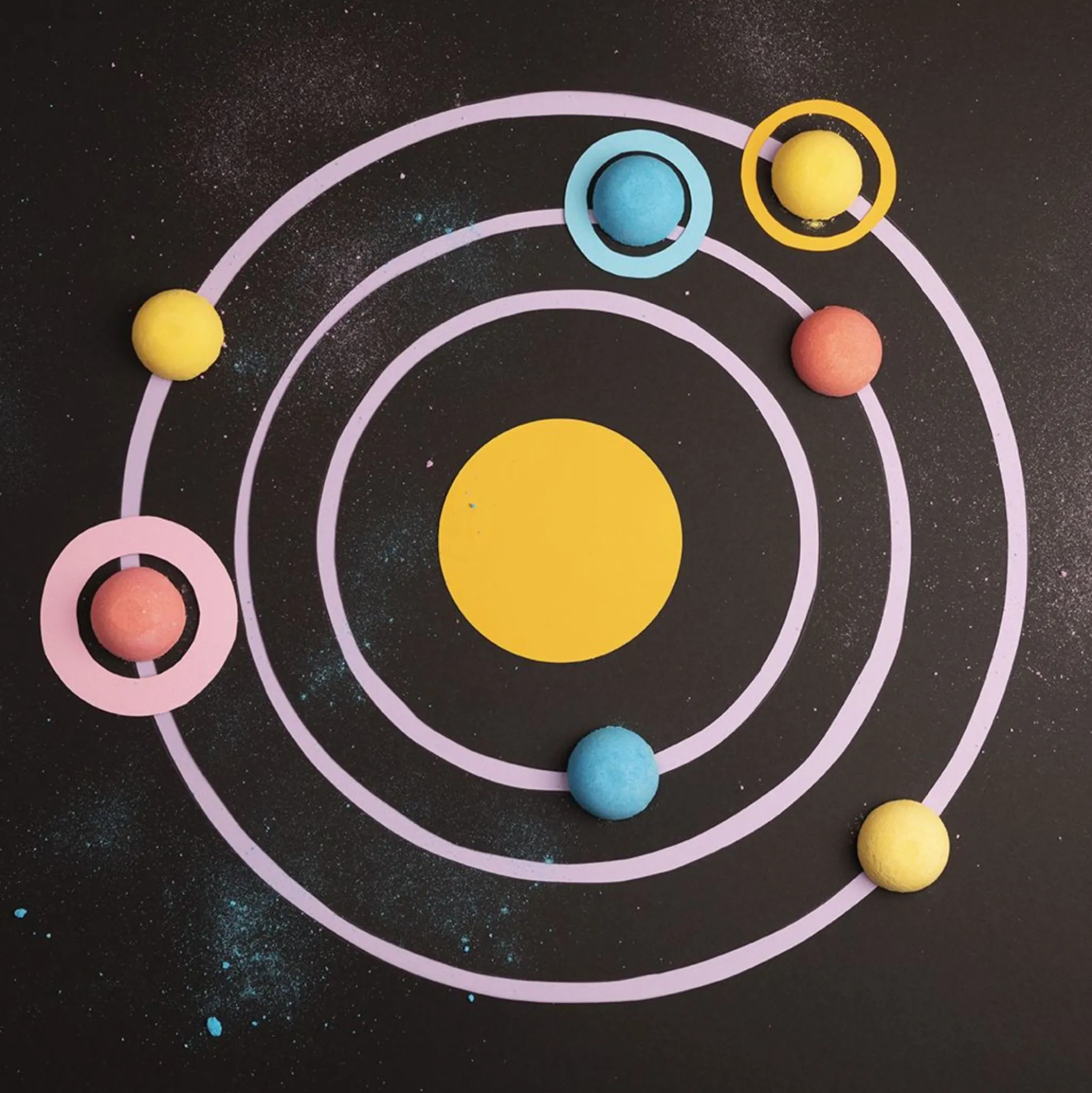 Boule De Bain De L'espace