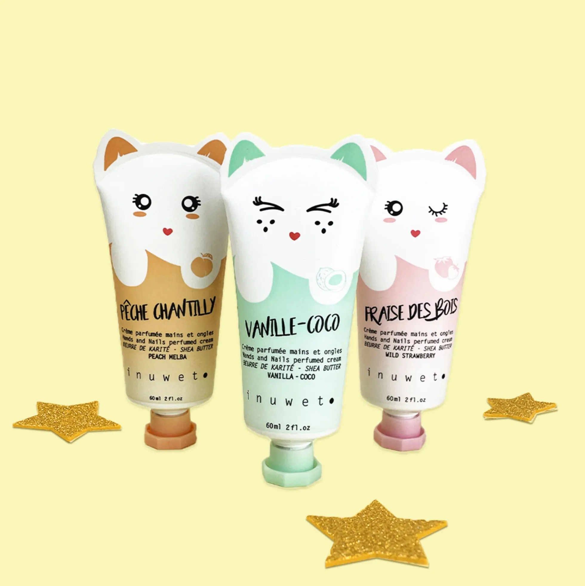 Crème Main Chat Pêche